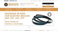 Desktop Screenshot of bedfordsaw.co.uk