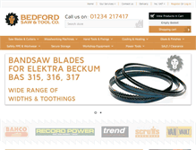 Tablet Screenshot of bedfordsaw.co.uk